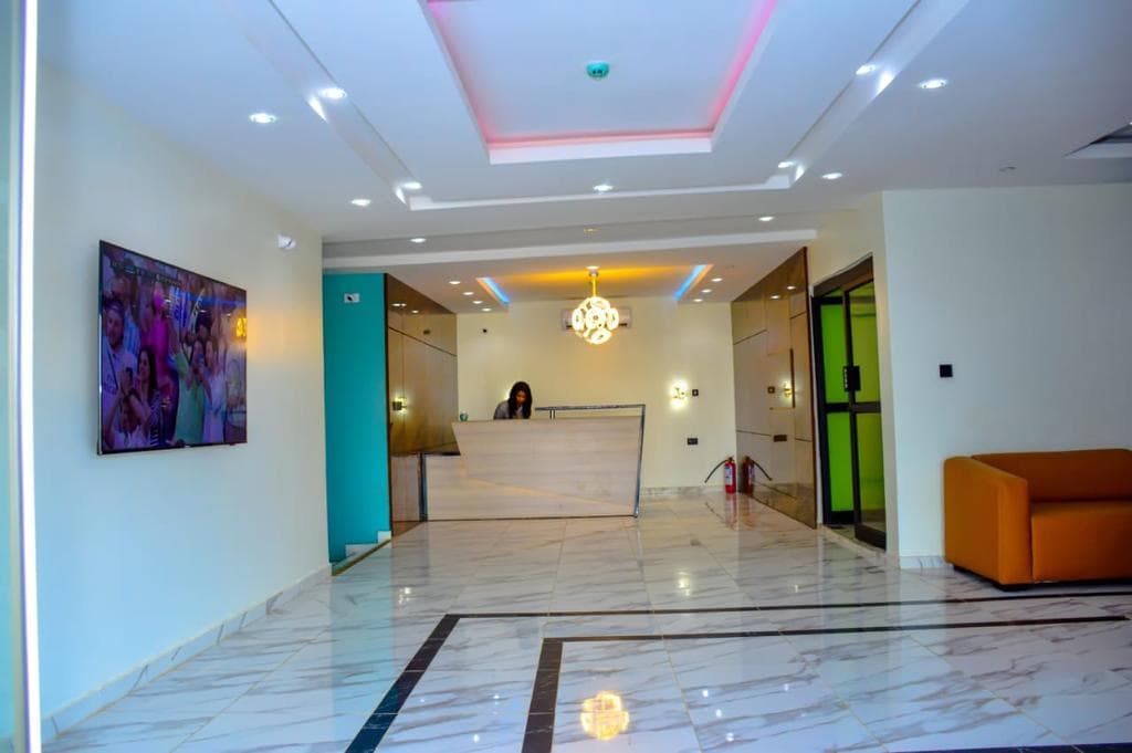 Luxury suite ambiance